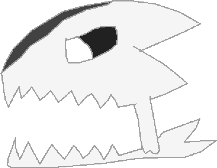 Gmod Verison Gasterblaster - Skull (1200x1000), Png Download