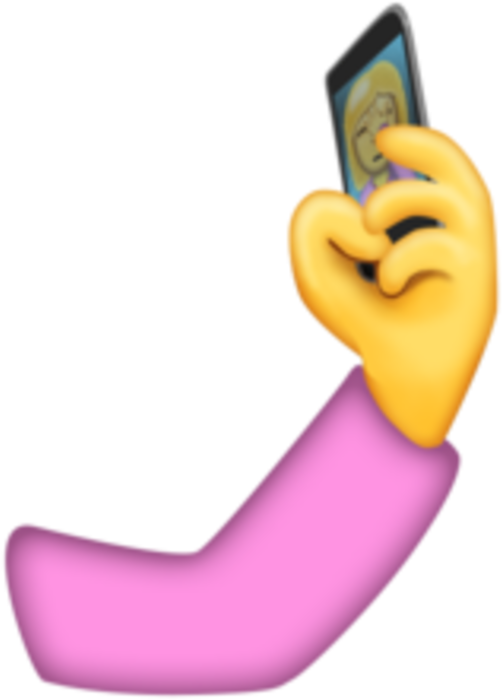 This Emoji To Show You're Sick - Selfie Emojis (1514x1514), Png Download