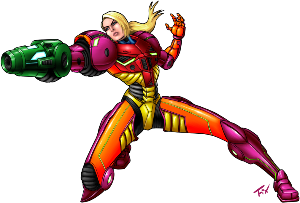 Super Samus Gravaria Power Suit Zero By Monsieurtoad - Samus Varia Suit Super Metroid (1024x721), Png Download