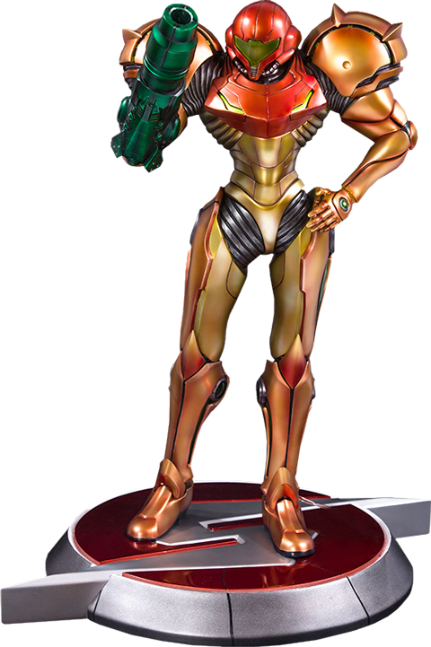 Png - Varia Suit Samus Figure (480x721), Png Download