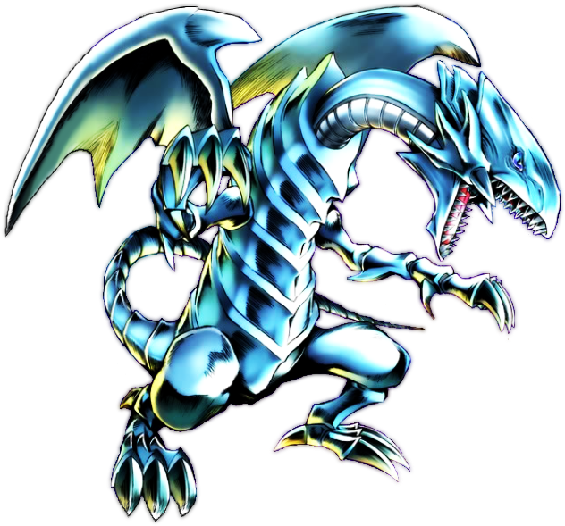 Download Blue Eyes White Dragon Png - Full Size PNG Image - PNGkit