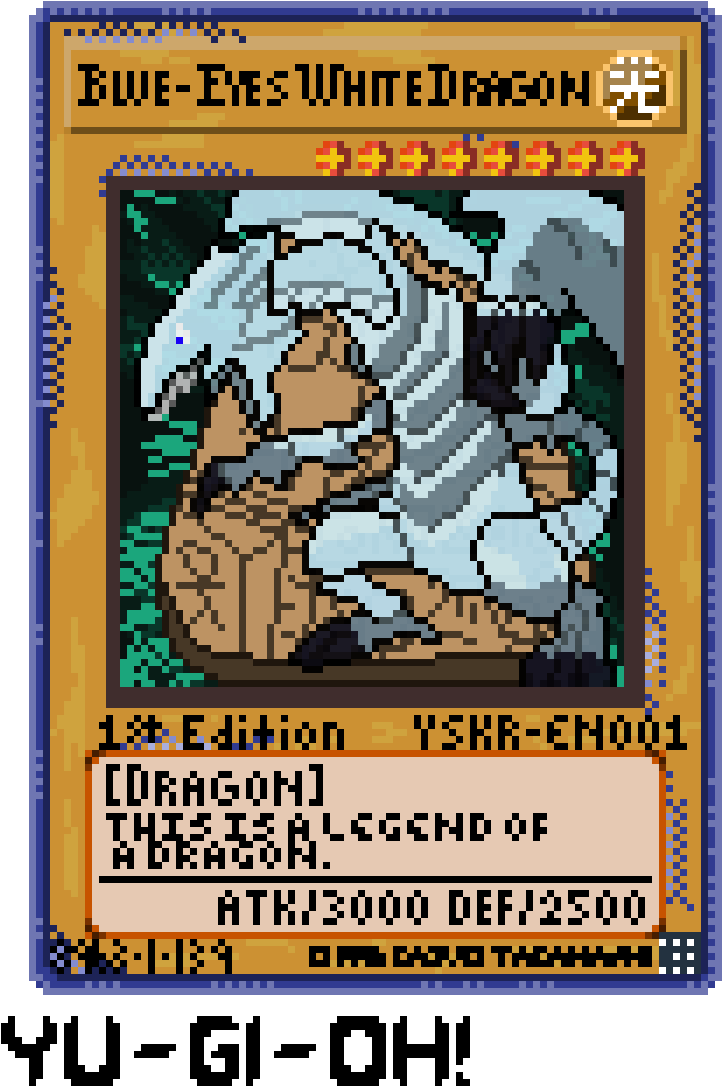 Yu Gi Oh Blue - Illustration (840x1120), Png Download