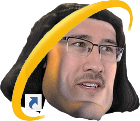 Eyewear Yellow Glasses Vision Care Goggles Facial Hair - E Markiplier (475x409), Png Download