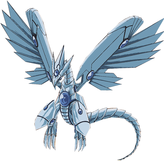 Malefic Blue Eyes White Dragon Drawing - Yugioh Blue Eyes Shining Dragon (561x561), Png Download