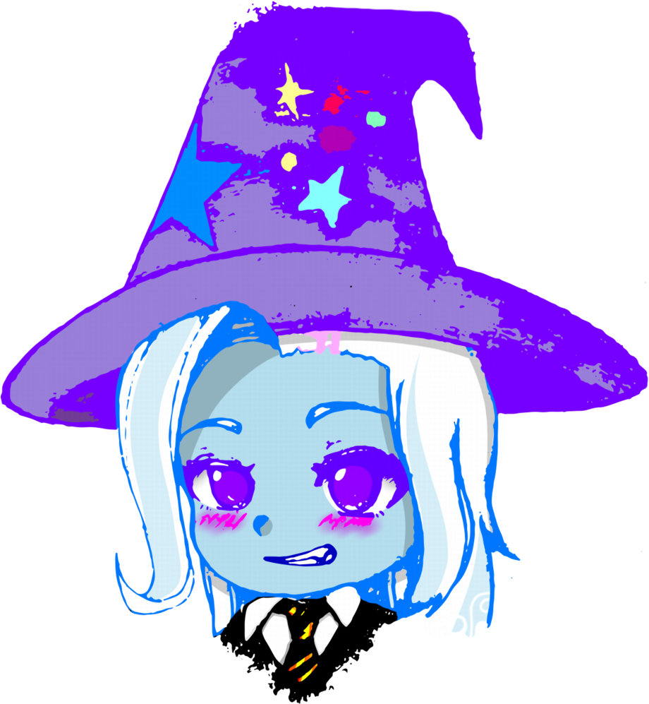 Starwantrix, Blushing, Bust, Chibi, Colored, Crossover, - Illustration (929x1024), Png Download
