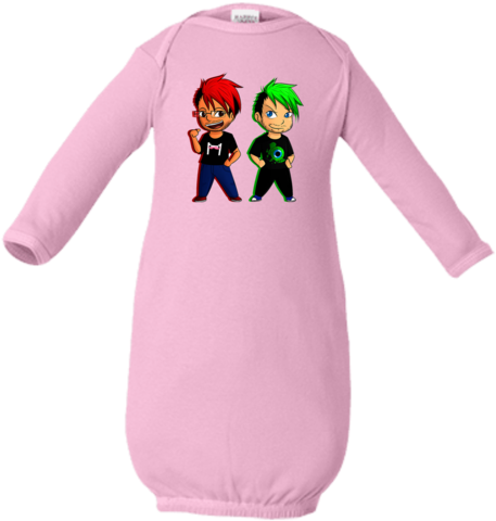 Markiplier And Jacksepticeye Infant Layette Pink / - Allweknow Markiplier Vs Jackseptic Eye Youtube Coffee (480x480), Png Download
