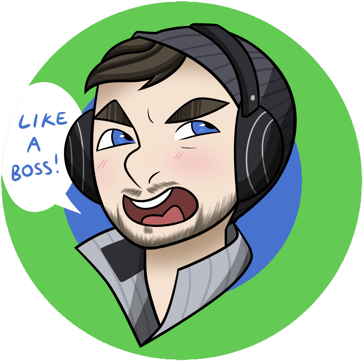 S H On Twitter Love Markiplier And Jack Septic Eye - Cartoon (1200x1200), Png Download