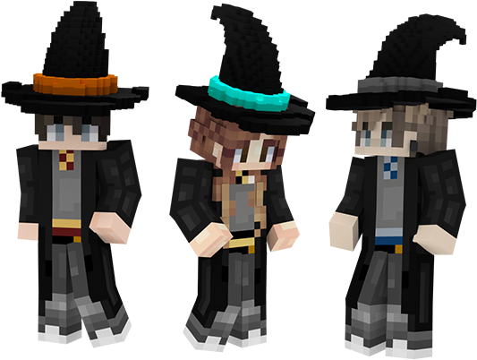 The Phoenix Wizard Hat, The Aurorlock Wizard Hat, And - Lego (550x416), Png Download