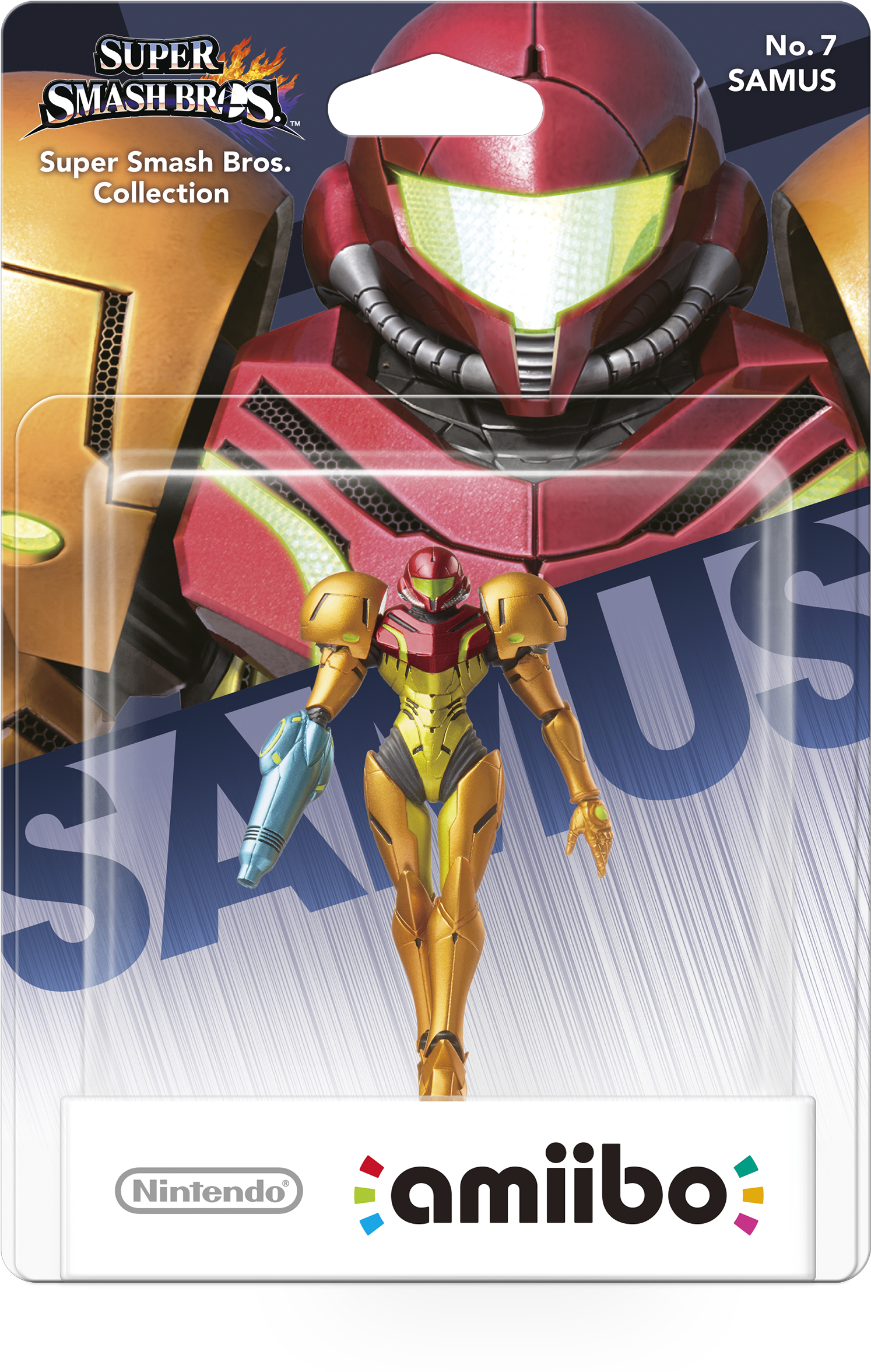 1409332084 Nfp Amiibo No7 Samus - Super Smash Bros Amiibo Samus (431x600), Png Download
