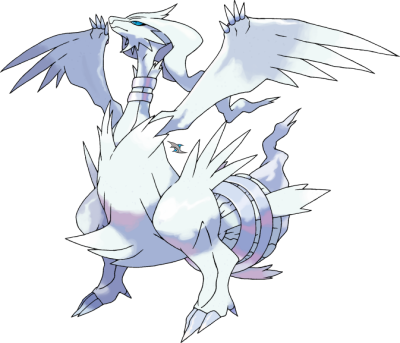 The Blue-eyes White Dragon Is My Favorite Digimon From - Legendary Pokemon From Unova (400x343), Png Download