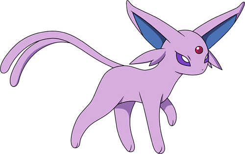 Pokemon Espeon (500x315), Png Download