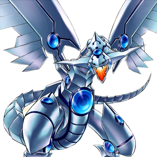 Blue Eyes White Metal Dragon - Blue Eyes White Shining Dragon (544x544), Png Download