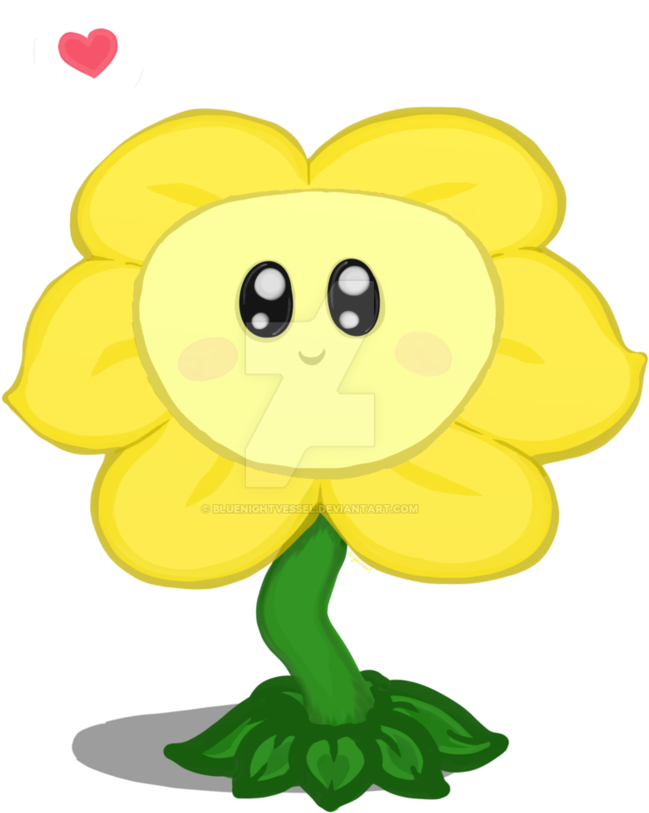 Howdy I M Flowey Available On Teepublic By Bluenightvessel-d9jx08x - Cartoon (850x940), Png Download