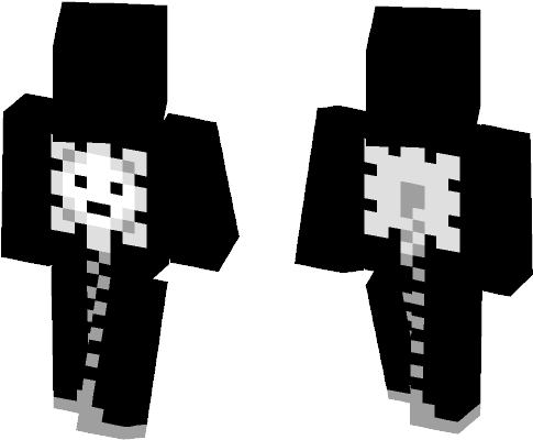Deathtale Flowey - Spider Man Minecraft Black Suit (584x497), Png Download