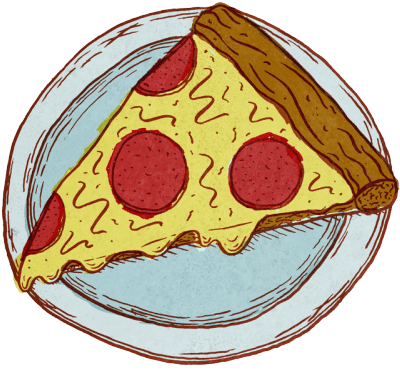 Pizza Experiment Art Print - Mini By Josh Lafayette (500x500), Png Download
