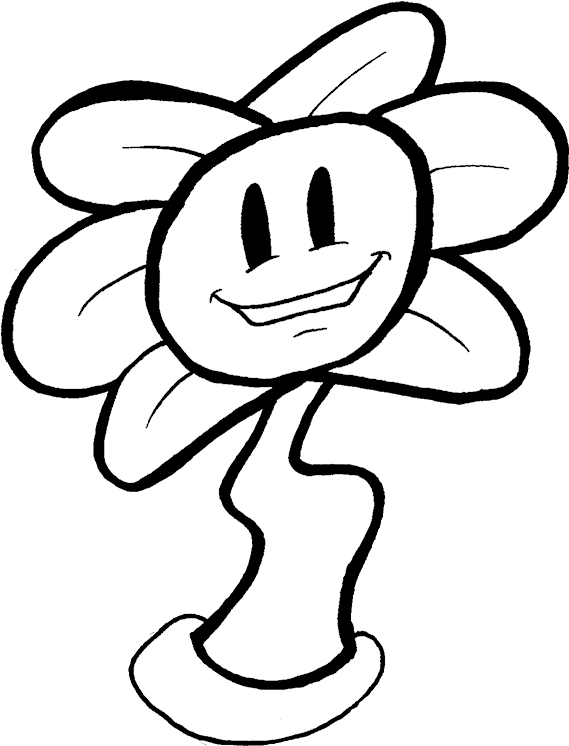 Flowey - Ryan Mccarthy (598x818), Png Download