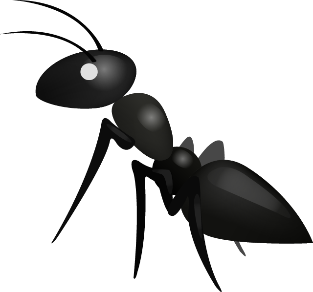 Ant Emoji (640x598), Png Download
