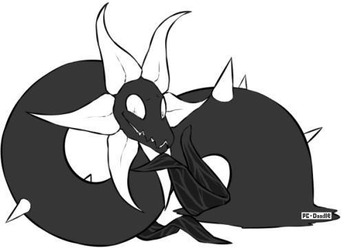 I Just Had To Draw Lv 19 Flowey Doing It I Love My - Monofell Flowey (500x362), Png Download