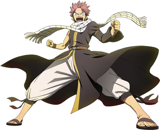 Natsu - Natsu Fairy Tail Png (546x452), Png Download