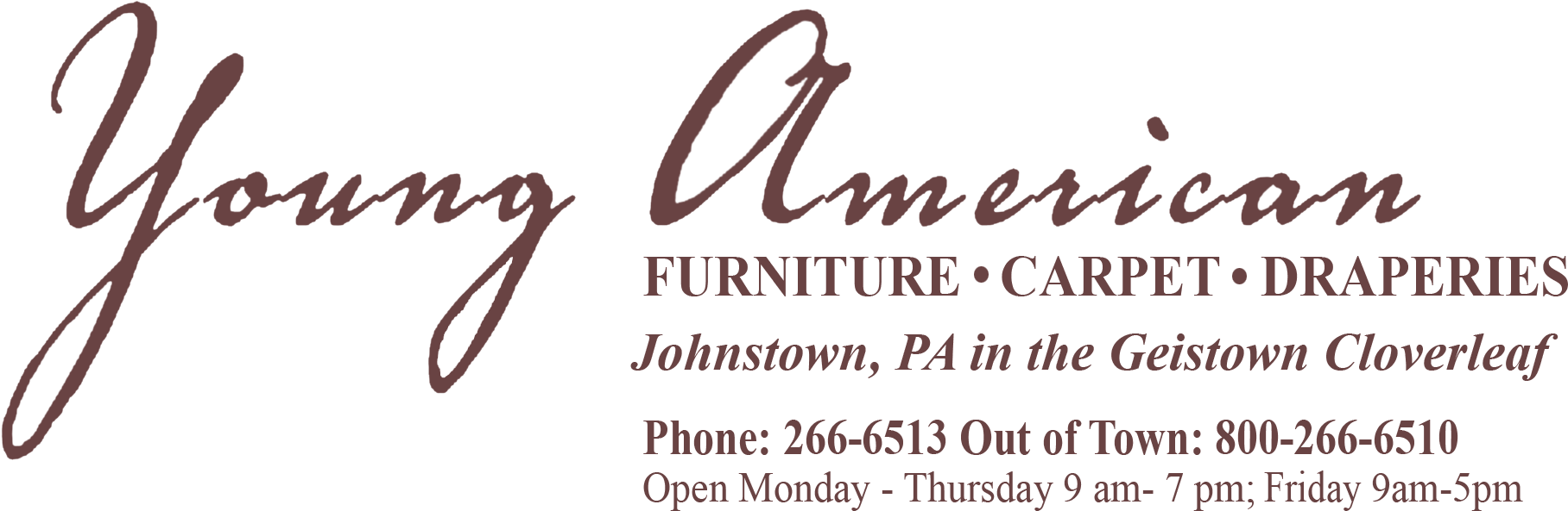 Young American Furniture (1856x608), Png Download