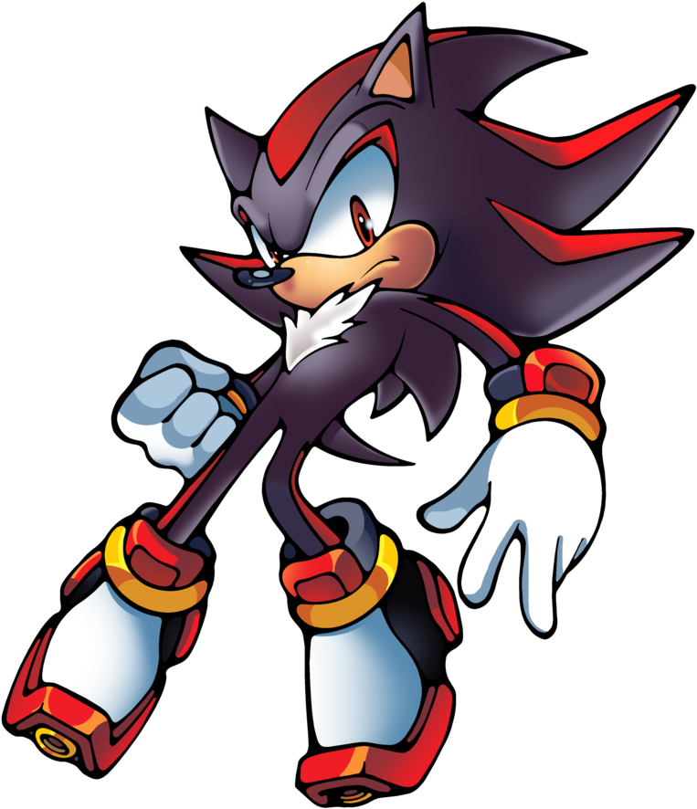 Png - Shadow The Hedgehog Artwork (842x949), Png Download