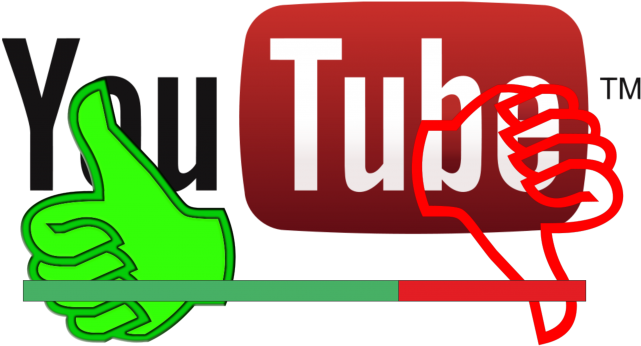 Clipart Black And White Library Youtube Improvement - Youtube (655x356), Png Download