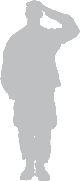 Download Veterans Resource Guide - Silhouette (260x588), Png Download