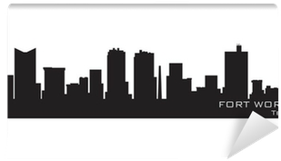 Fort Worth, Texas Skyline - Fort Worth City Skyline (400x400), Png Download
