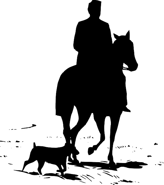 Free Image On Pixabay Horse Cowboy Western - He Coming Or Going (568x640), Png Download