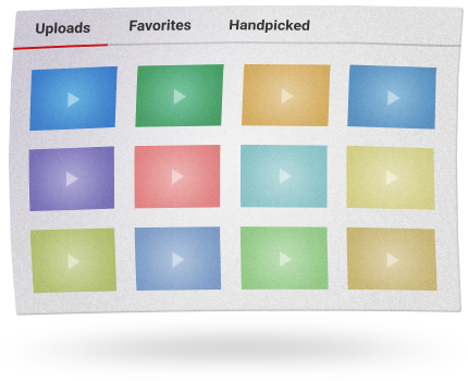 Get A Structured Video Playlist With Chosen Groups - Graphic Design (464x356), Png Download