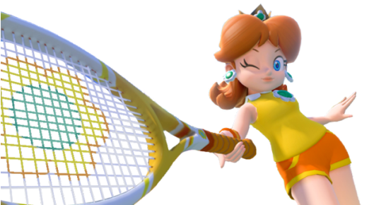 Mario Tennis Aces Princess Daisy Tennis Princess Peach - Mario Tennis Aces Daisy (540x304), Png Download