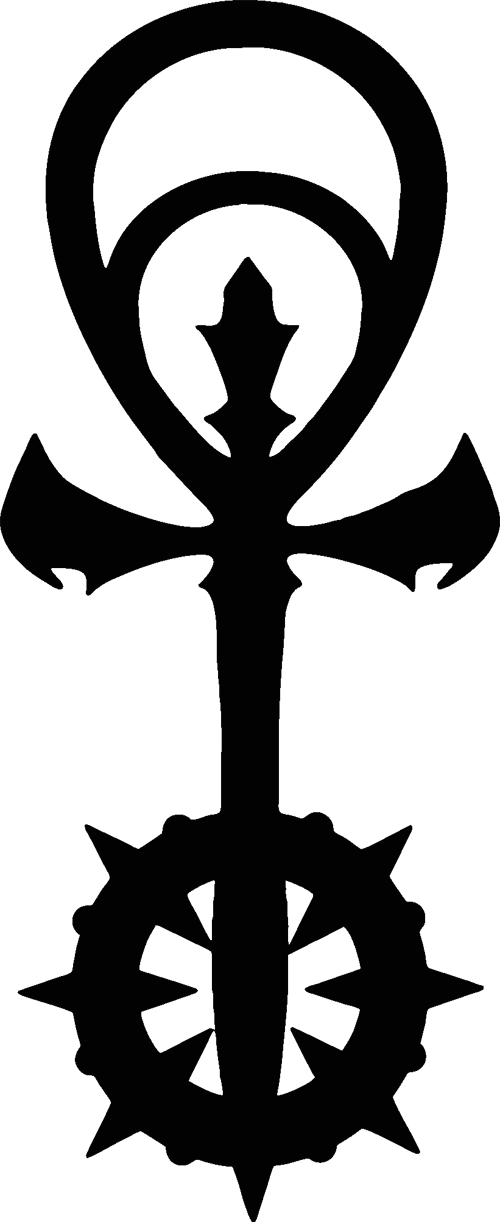 Ankh%3b - Sect - - - Anarch - Vampire The Masquerade Anarch Symbol (500x1222), Png Download