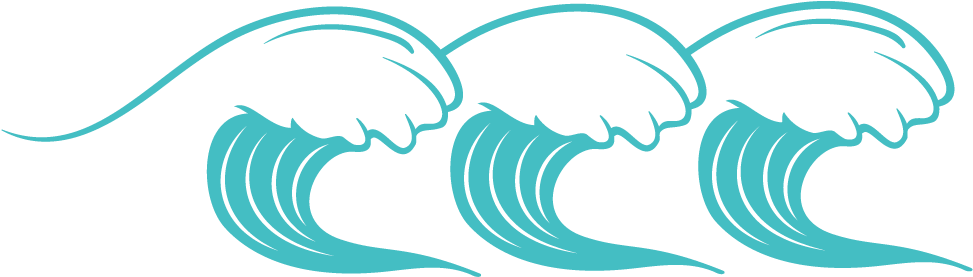 Waves - Illustration (1080x528), Png Download