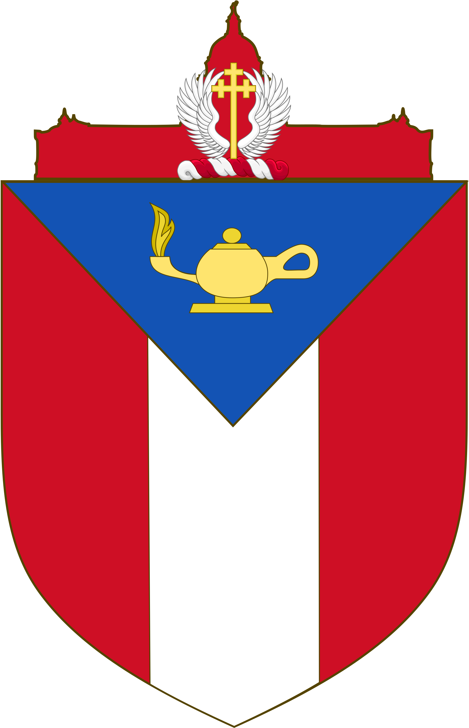 Open - Stephen F Austin Family Crest (2000x3095), Png Download