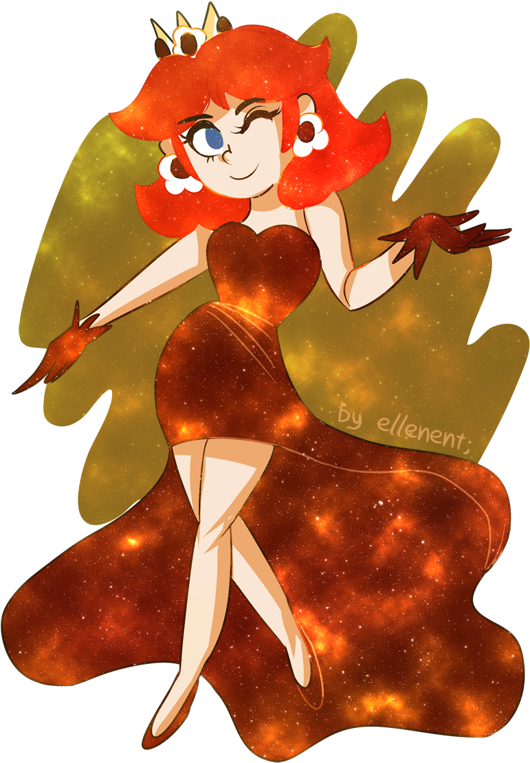 View Fullsize Princess Daisy Image - Ellenent Galaxy (863x1200), Png Download