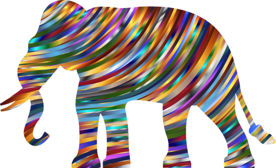 Seeing Pink Elephants Computer Icons Animal - Elephant (557x340), Png Download