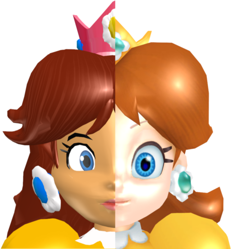 541kib, 1000x800, - Old And New Daisy (1000x800), Png Download