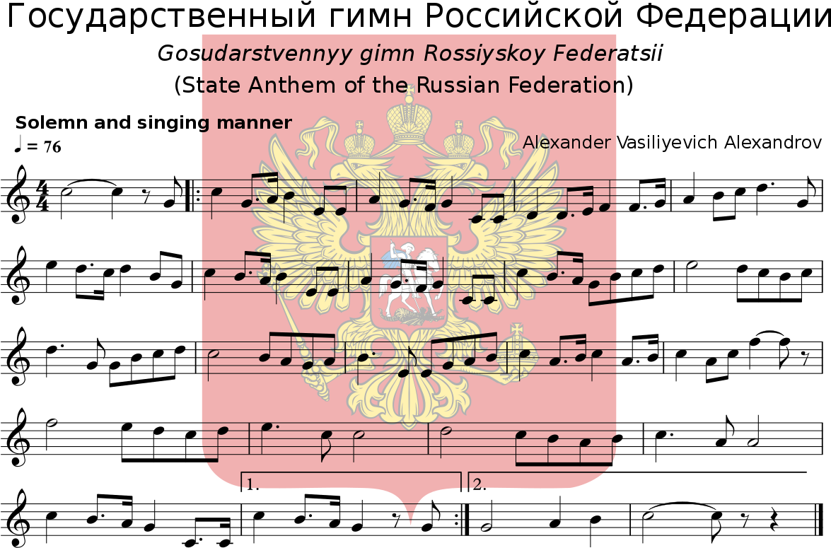 Simple Instrumental Music Sheet Of The Anthem (1200x811), Png Download