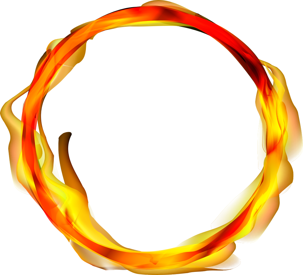 Ring Of Fire Flame - Ring Of Fire Clipart (970x882), Png Download
