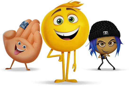 Related Wallpapers - Emoji Movie Characters Png (546x368), Png Download