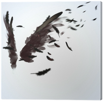 Art Print: Nivens' Art Print: Crow Wall Art, 12x12in. (400x400), Png Download