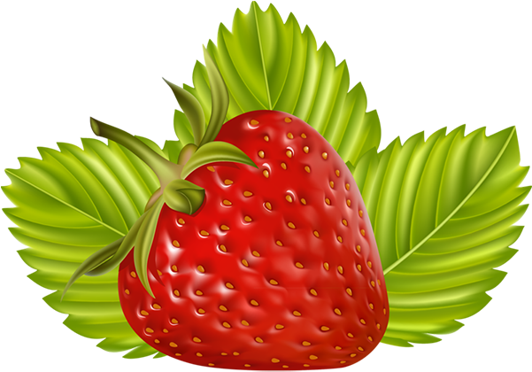 Strawberry - Strawberry Pendant, Strawberry Art Pendant, Strawberry (600x458), Png Download