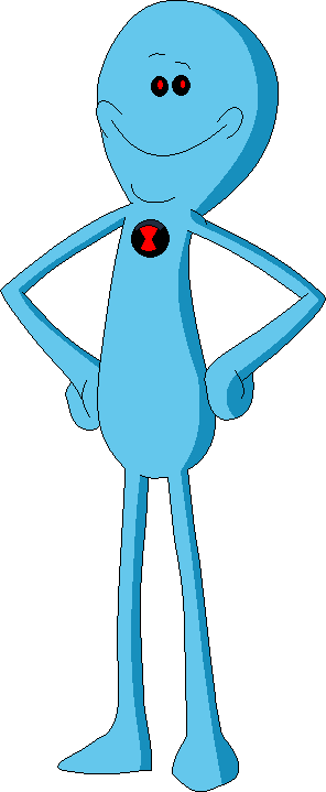 A10 Mr Alanseeks - Rick And Morty (296x719), Png Download