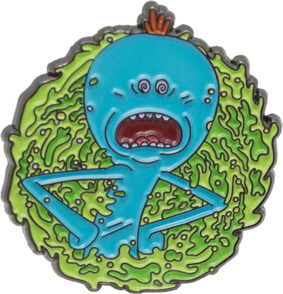 Mr Meeseeks ''dazed'' Portal - Cartoon (1024x1024), Png Download