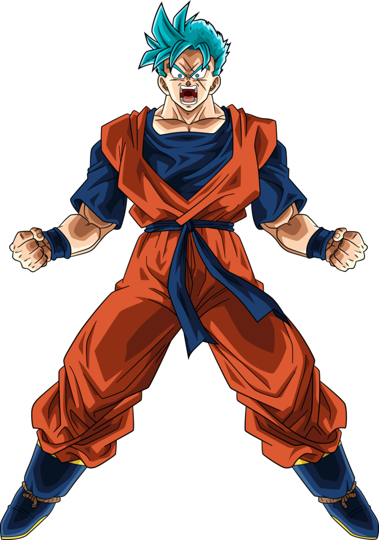 Super Saiyan Blue Future Gohan By Rayzorblade189 - Super Saiyan Blue Future Gohan (749x1067), Png Download