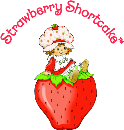Strawberry Shortcake - Original Strawberry Shortcake Drawing (422x439), Png Download