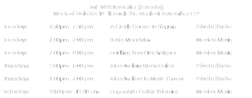 2018schedule - The Black Rose Acoustic Society (820x327), Png Download
