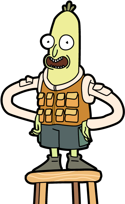 Stealy - Ojete Sucio Rick Y Morty (454x730), Png Download