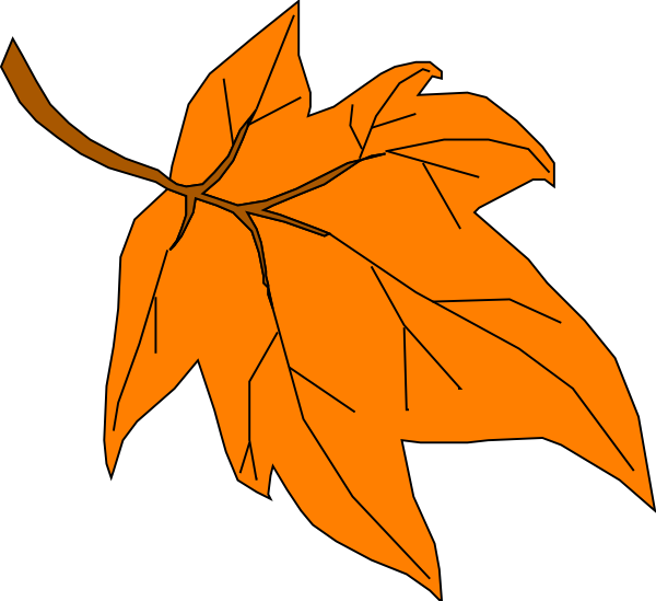 Leaf Clipart Fall Leaves - Fall Leaves Clip Art (600x549), Png Download