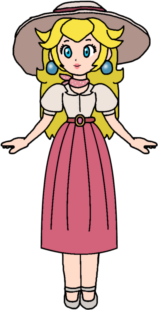 Library Travelling Clothes By Katlime Pinterest - Princess Peach Katlime (720x1109), Png Download